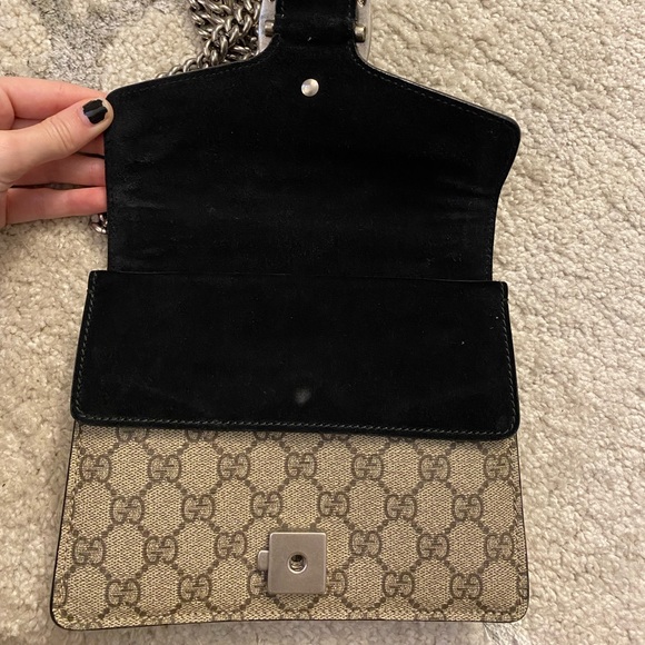 SOLD - Authentic Gucci Dionysus GG Supreme mini bag - Picture 4 of 13